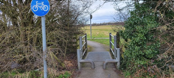 The photo for Barrier to trikes and trailers.